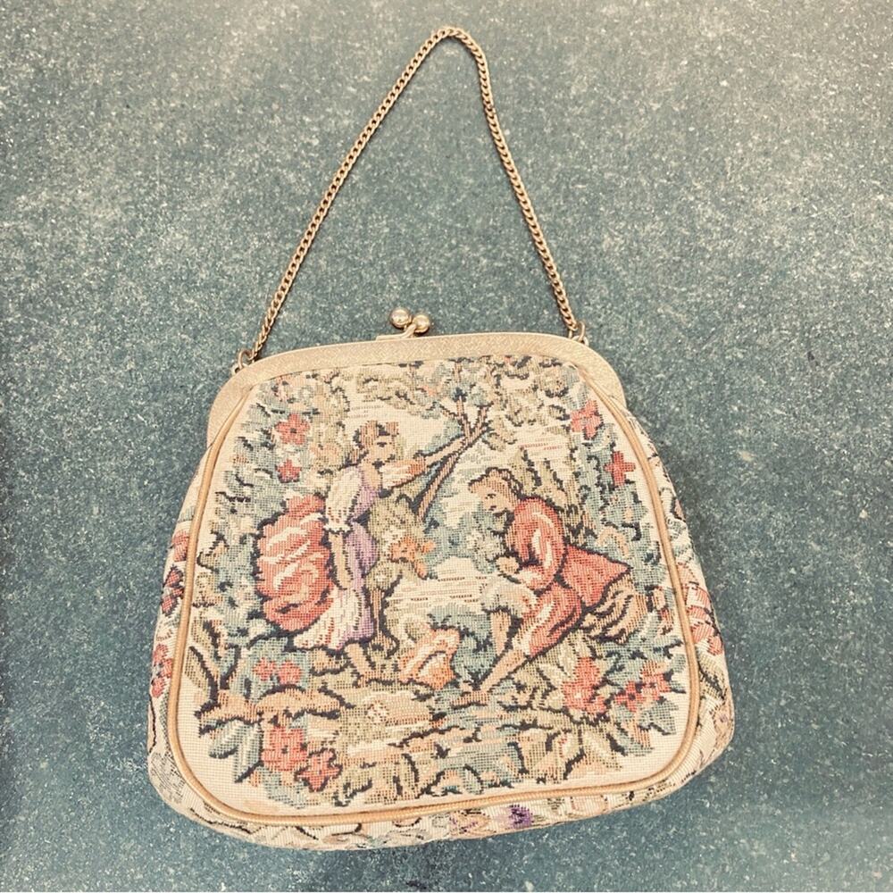 Vintage Tapestry Handbag